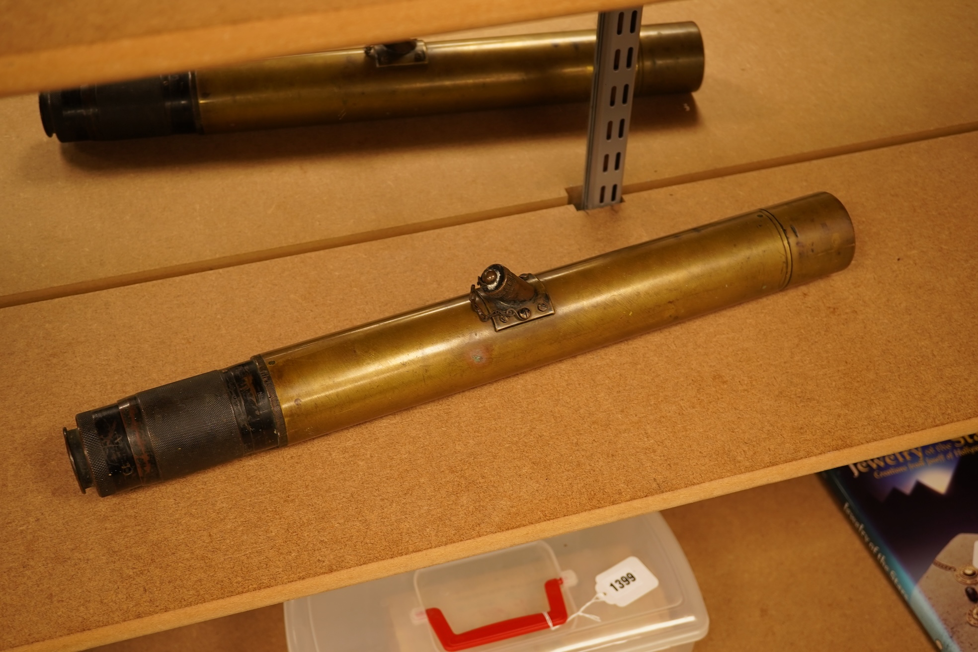 An Ottoway & Co brass telescope